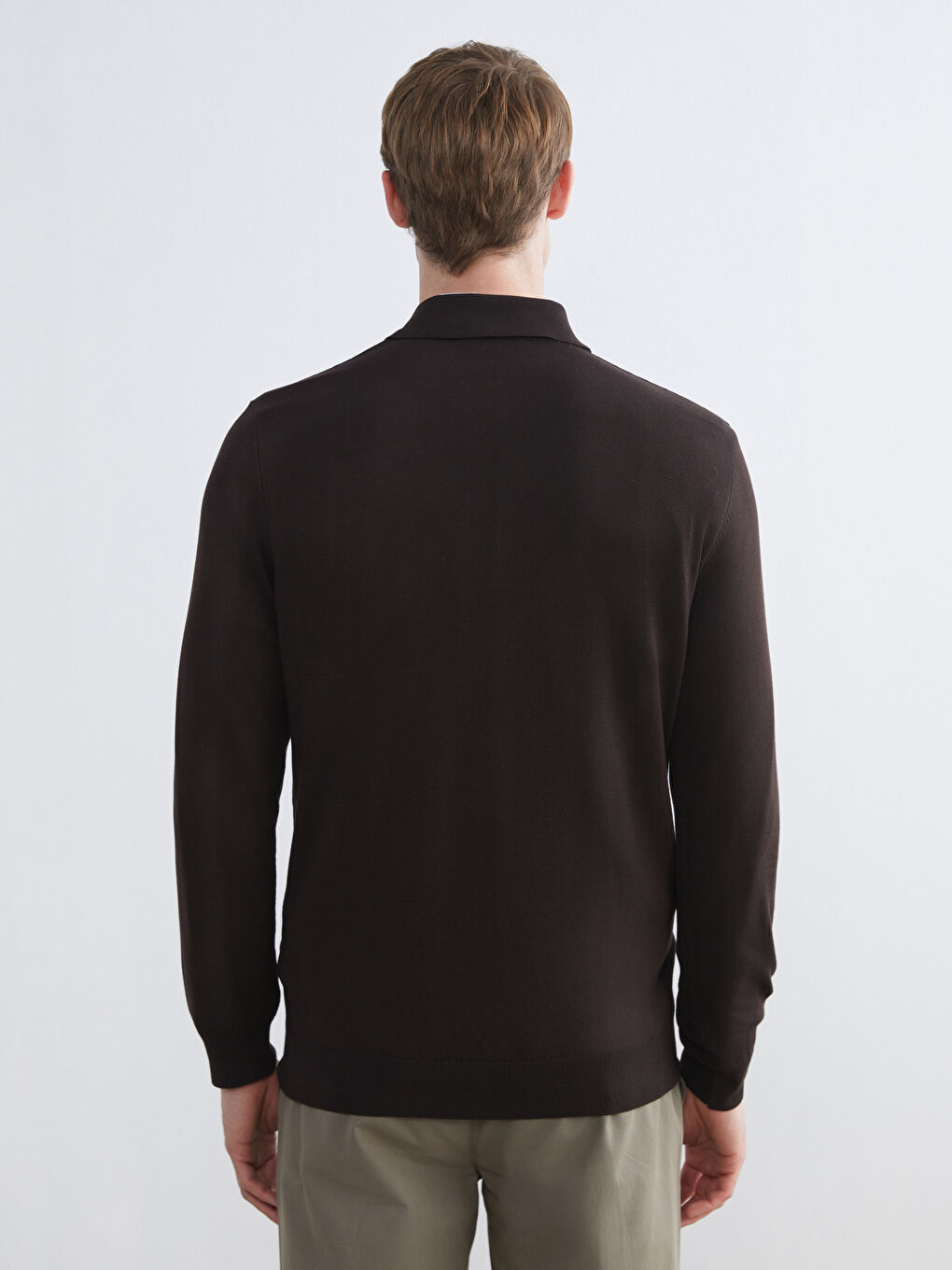 Pull-over en Tricot à Col roulé pour Hommes-3