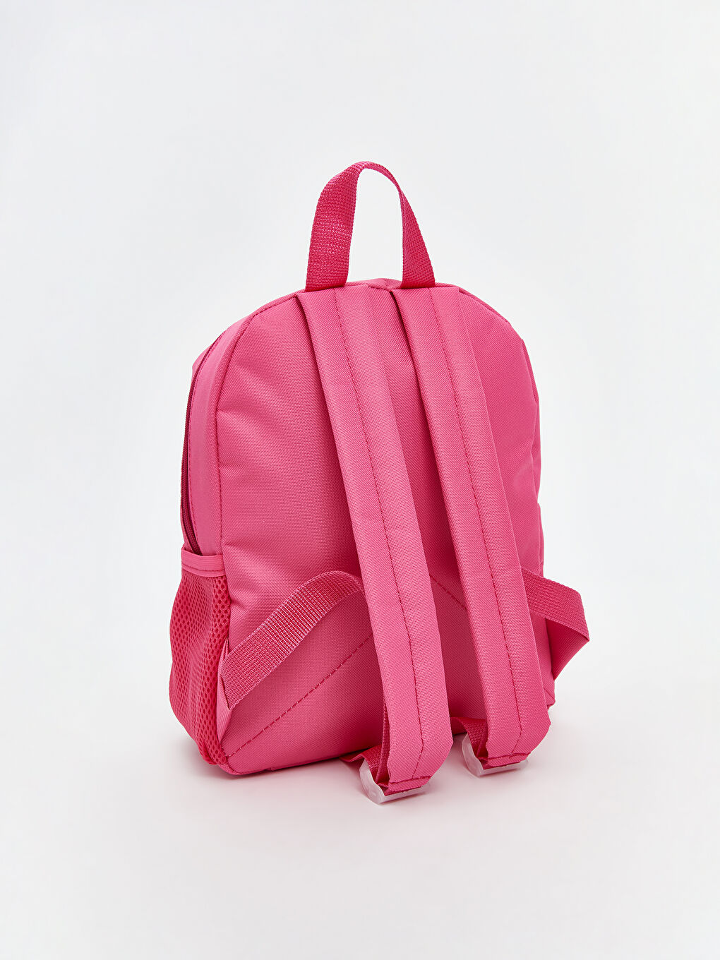 Pembe Kedi Baskılı Kız Çocuk Okul Çantası-3