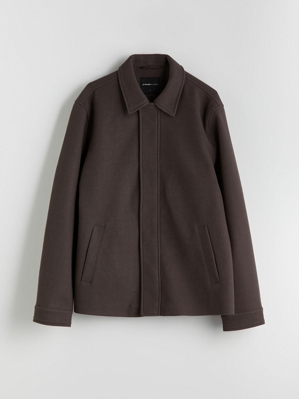 Standard Fit Collared Neck Men's Cachet Coat-5