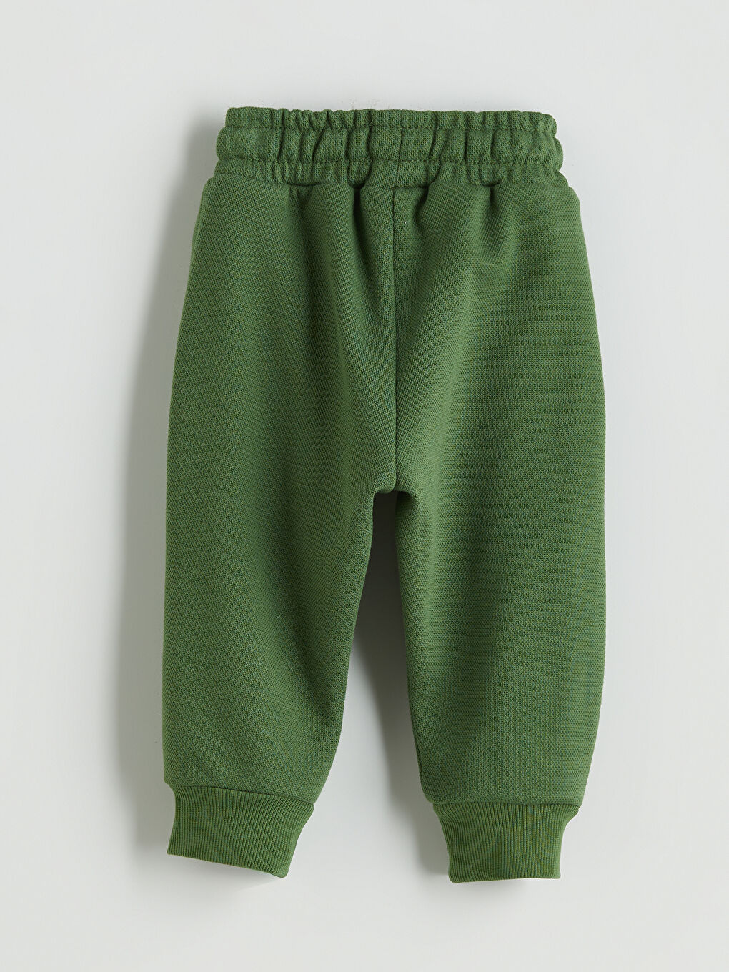 Yeşil Beli Lastikli Erkek Çocuk Jogger Eşofman Altı-2