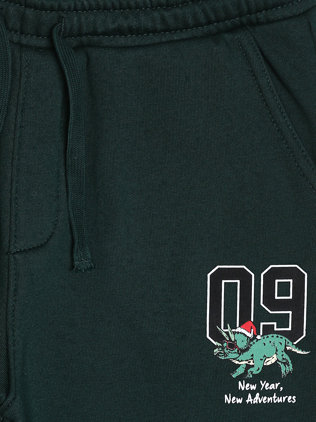 Elastic Waist Printed Boys' Jogger Sweatpants-2