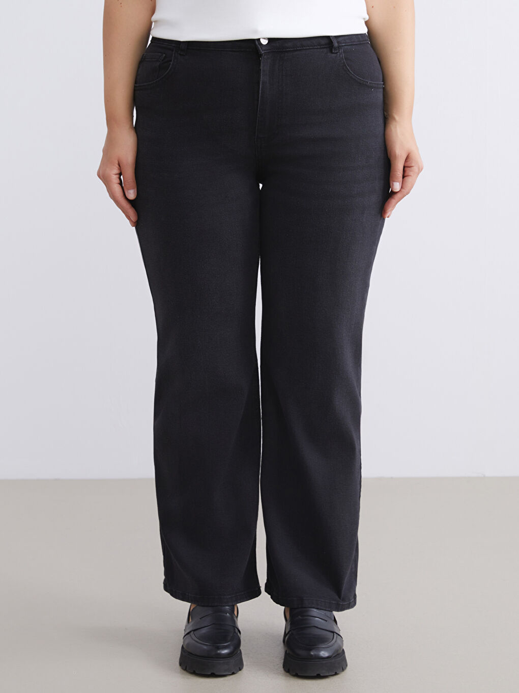 Wideleg Women's Jeans-5