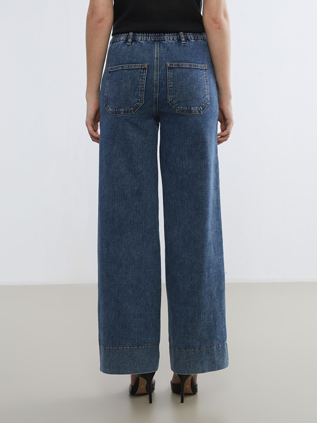 Wideleg Women's Jeans-3