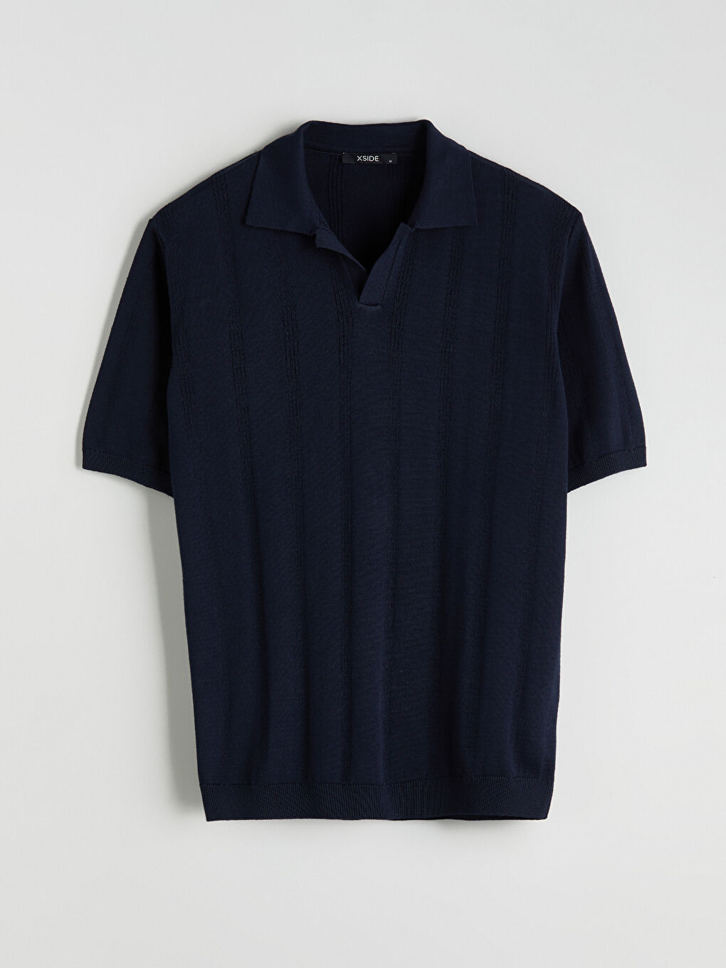 Polo Neck Men's Knitwear Sweater-5