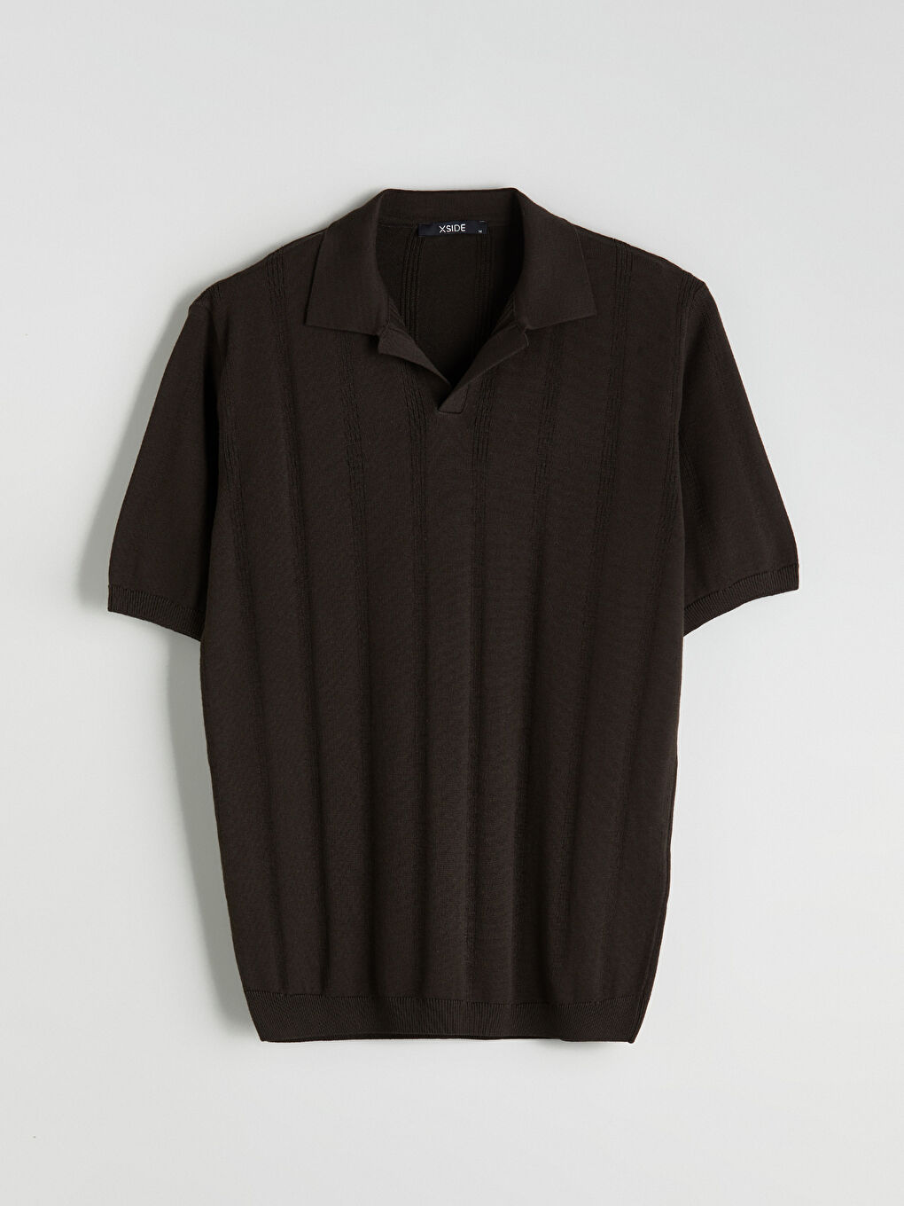 Polo Neck Men's Knitwear Sweater-5