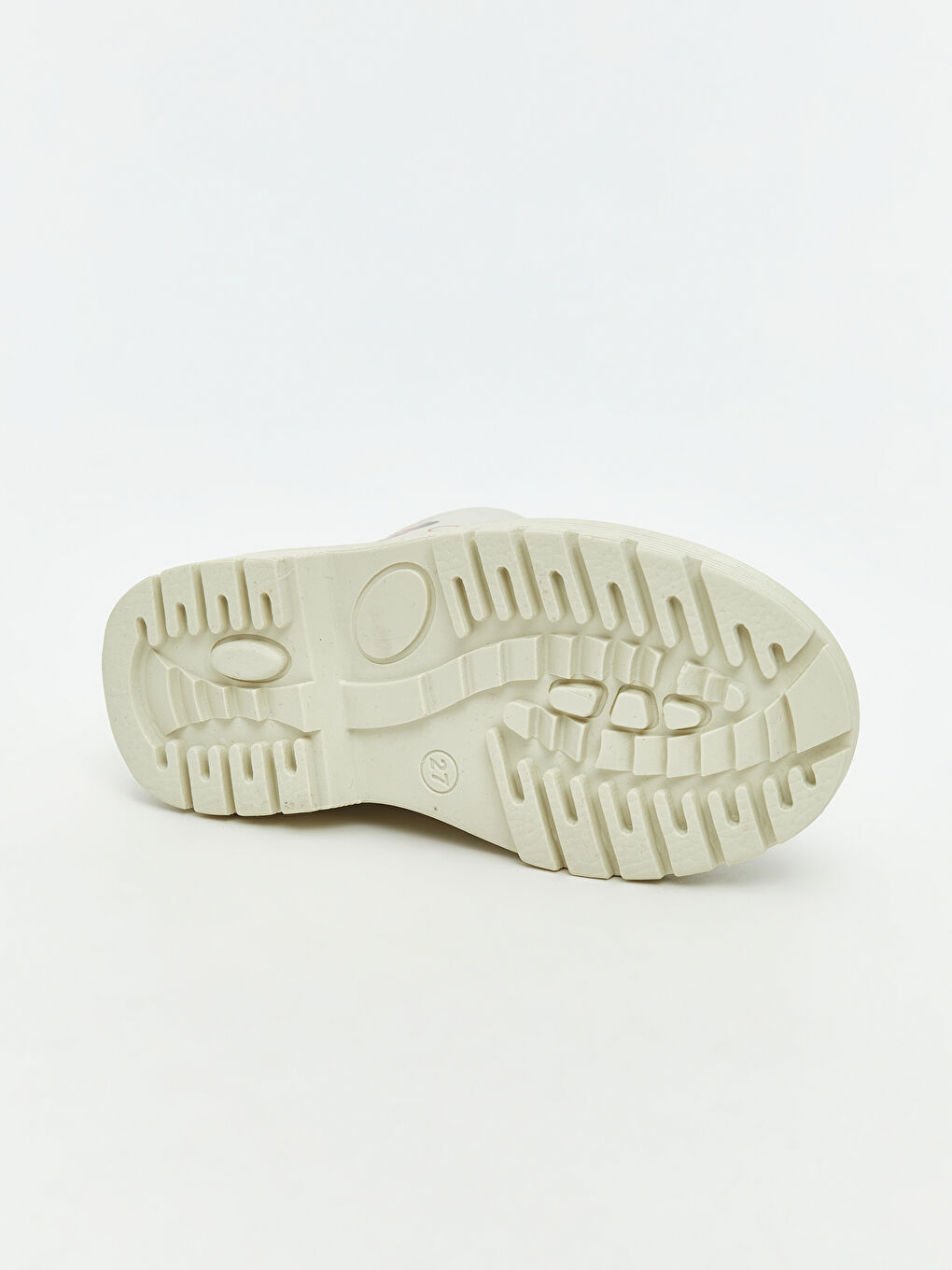 Ekru Minnie Mouse Baskılı Kız Bebek Bot-3