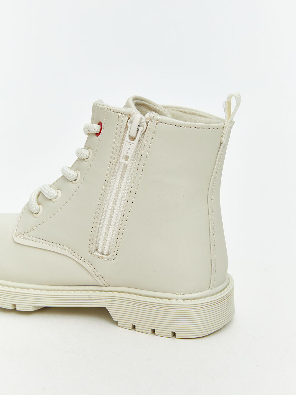 Ekru Minnie Mouse Baskılı Kız Bebek Bot-5