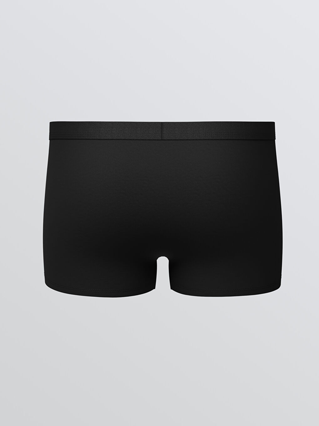 Siyah Standart Kalıp Pamuklu Esnek Erkek Boxer 3'lü-4