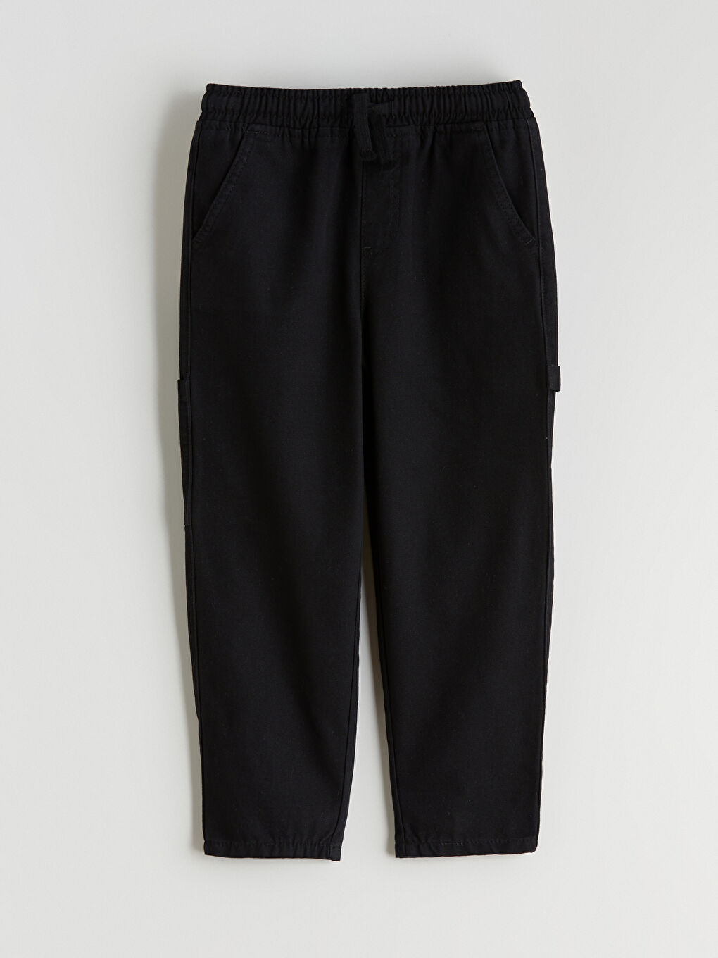 Elasticated Waist Gabardine Boys' Trousers-2