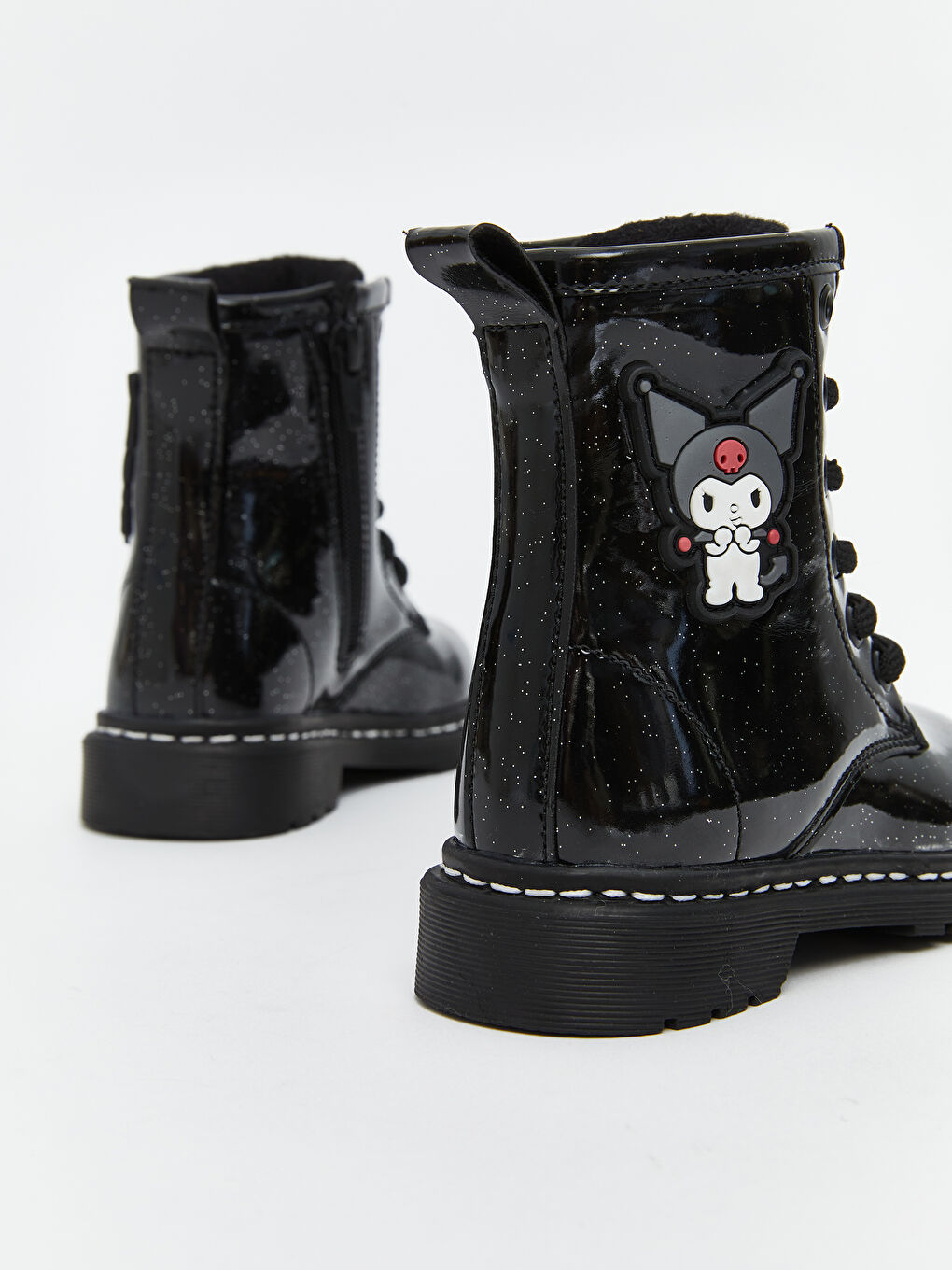 Kuromi Printed Baby Girls' Boots-4