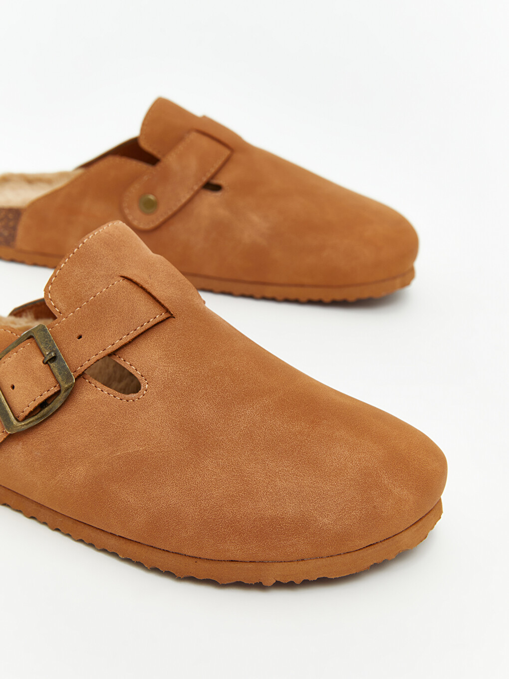 Suede Look Boys' Home Slippers-2