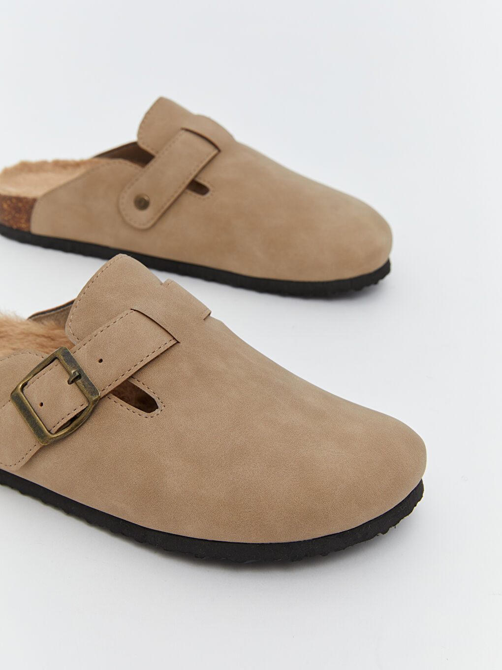 Faux Suede Boys' Home Slippers-2