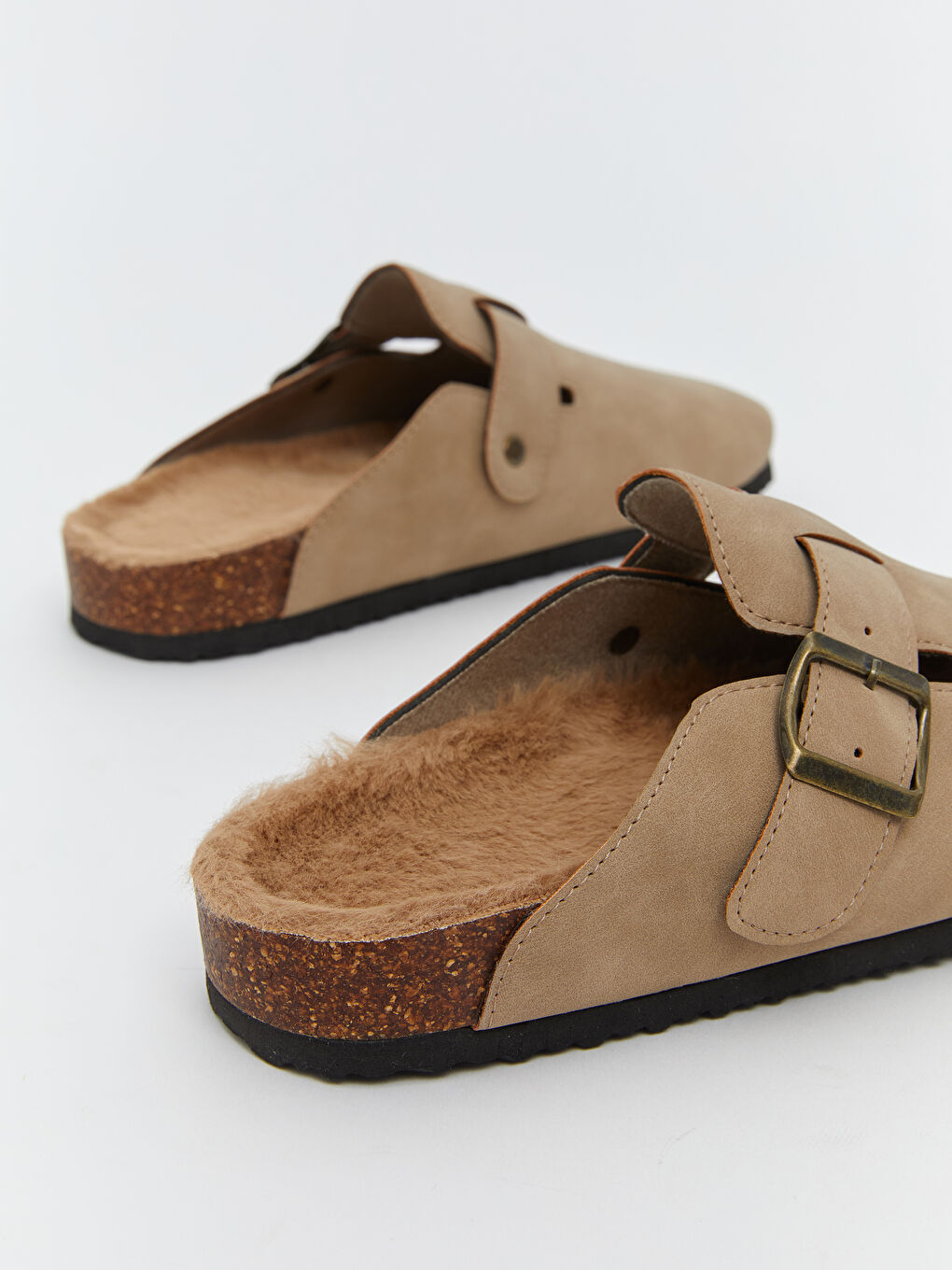 Faux Suede Boys' Home Slippers-4