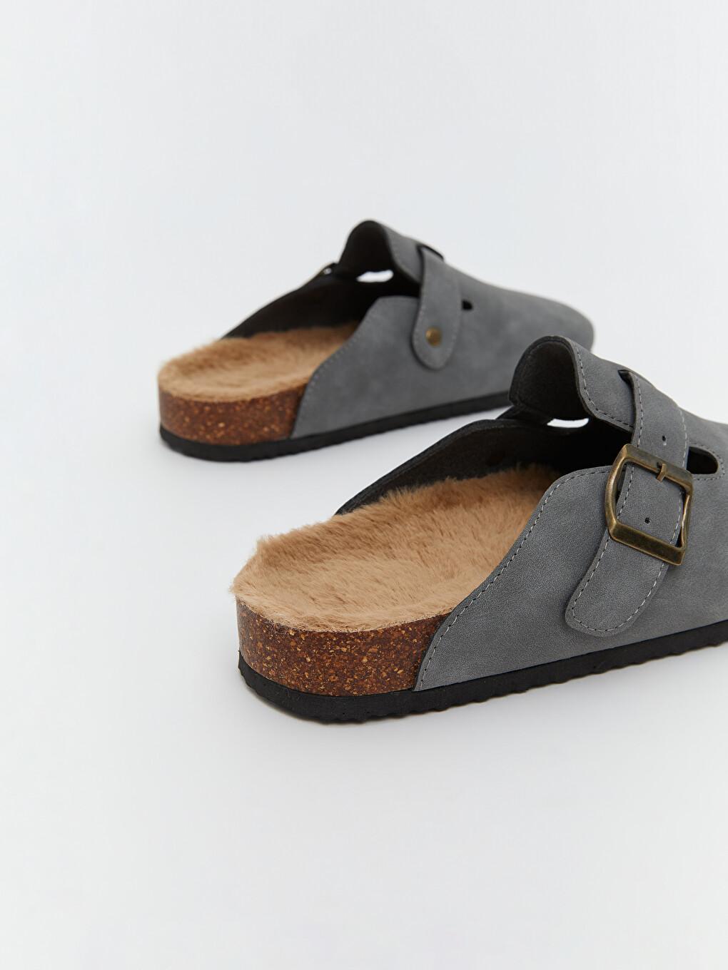 Suede Look Boys' Home Slippers-4