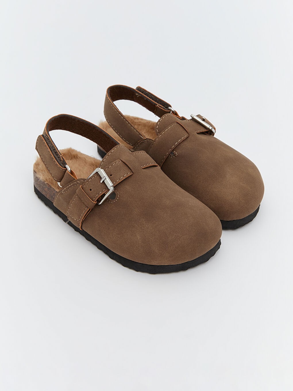 Suede Look Baby Boys' Home Slippers