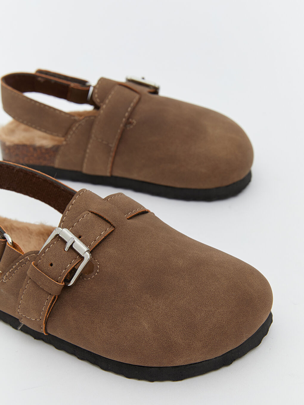 Suede Look Baby Boys' Home Slippers-2
