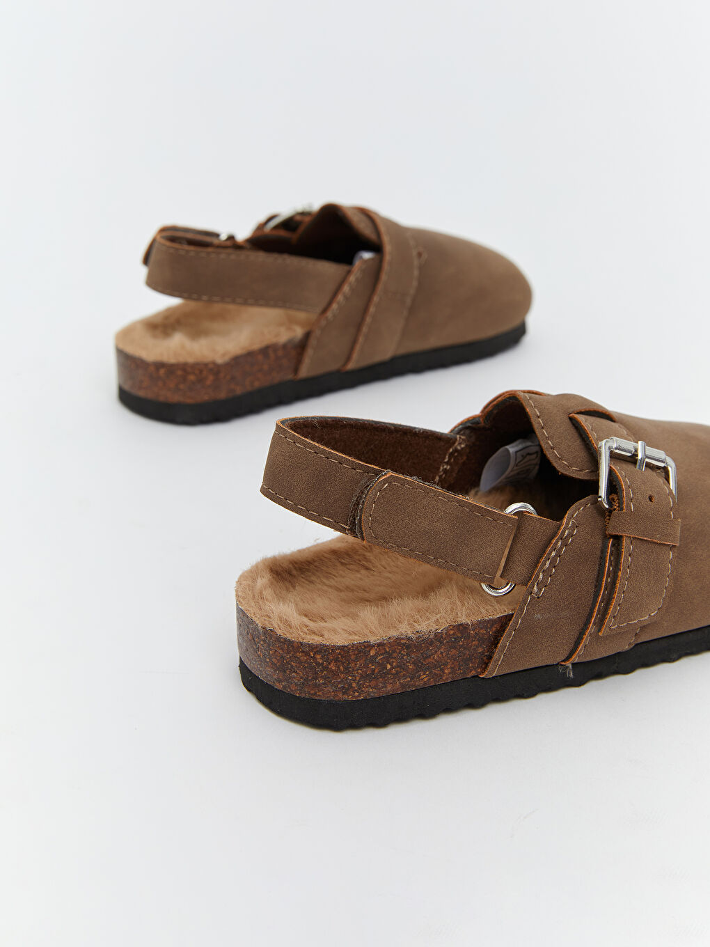 Suede Look Baby Boys' Home Slippers-4