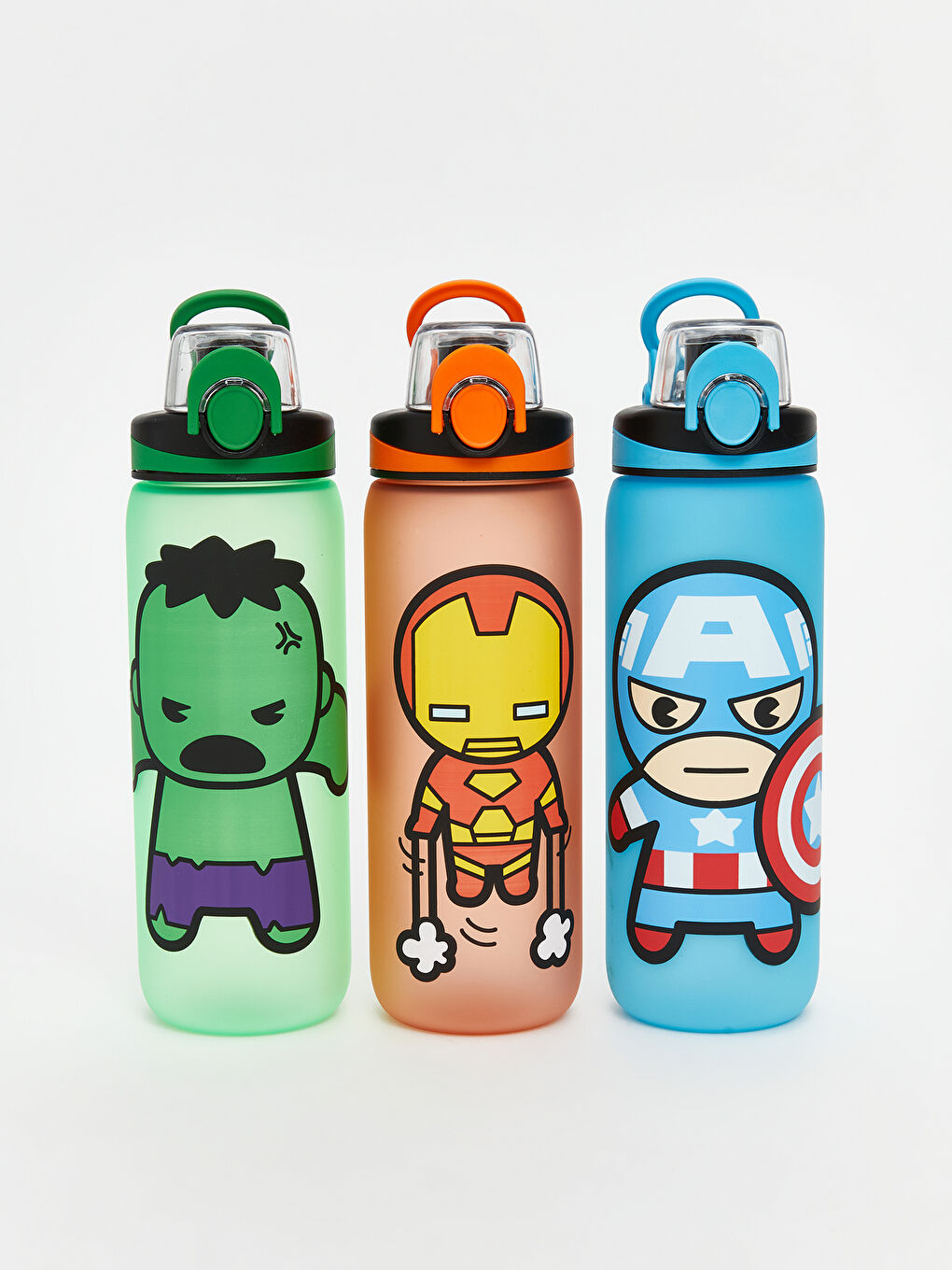 Karışık Avengers Baskılı Erkek Çocuk Suluk 630 ml