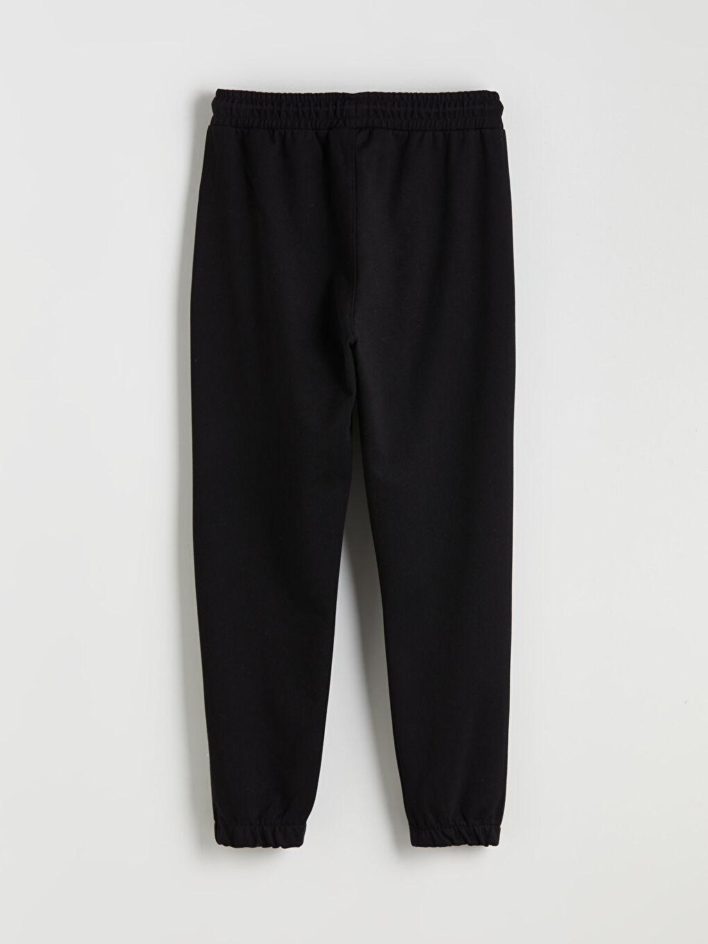 Siyah Standart Kalıp Erkek Jogger Eşofman Altı-5