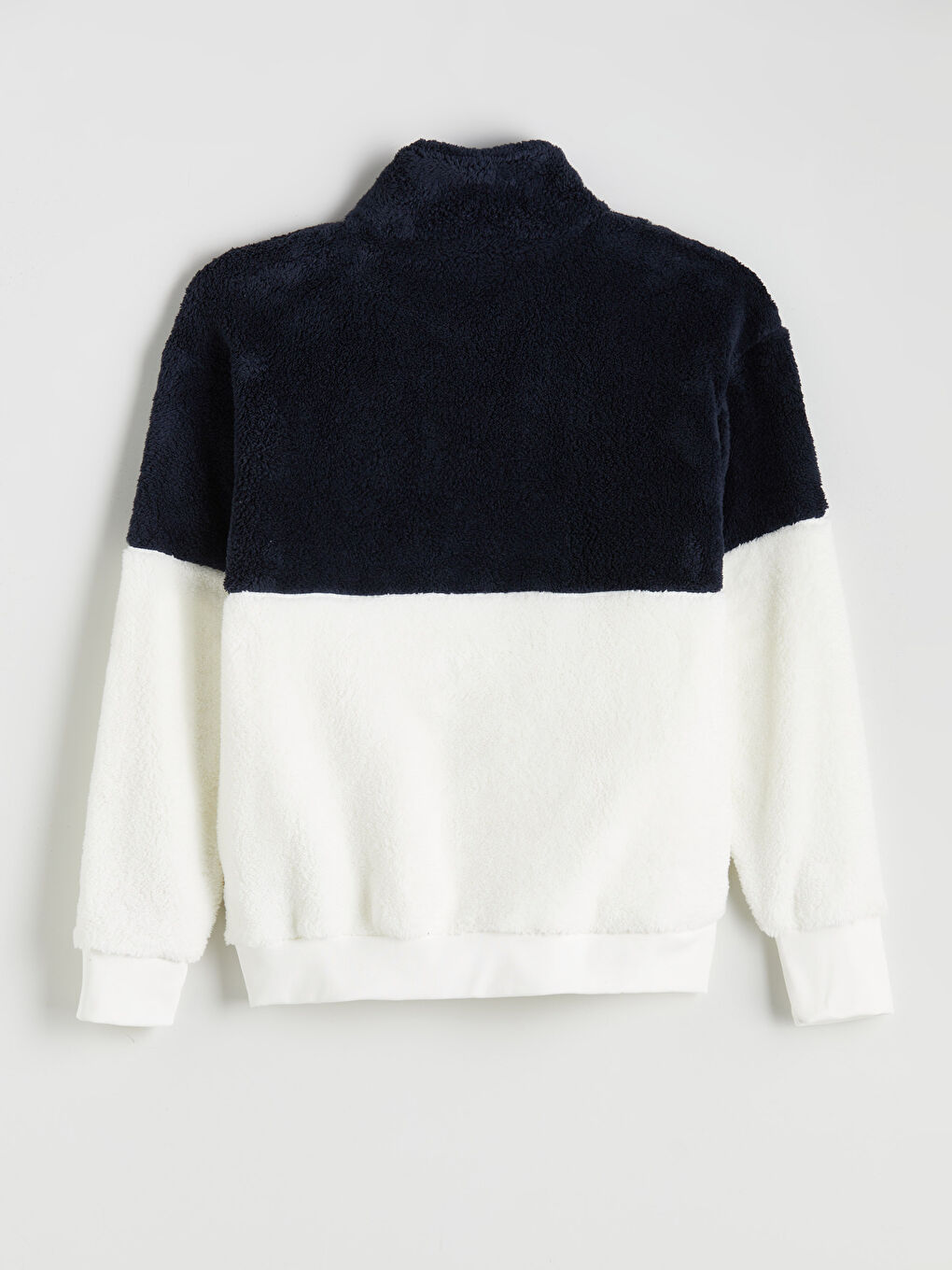 LCW ECO Funnel Neck Long Sleeve Plush Men's Sweatshirt -W5HY40Z8-V9J