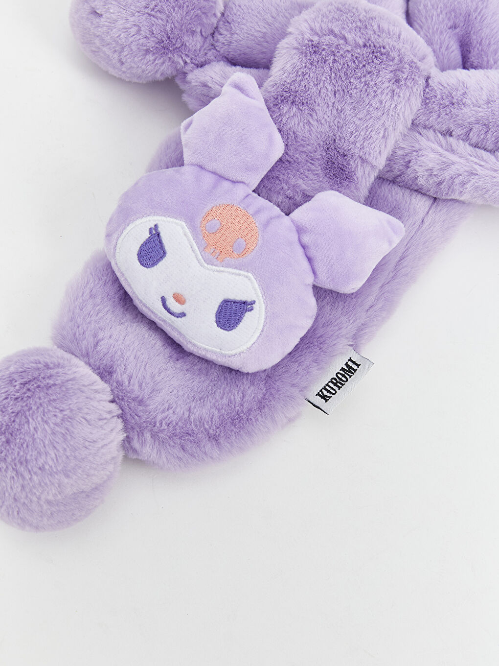 Момиче Светло-Виолетово Шал-3