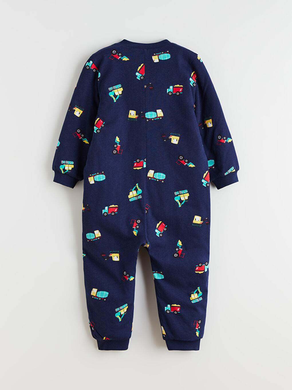 Lacivert 1.6 Tog Baskılı Erkek Bebek Tulum-1