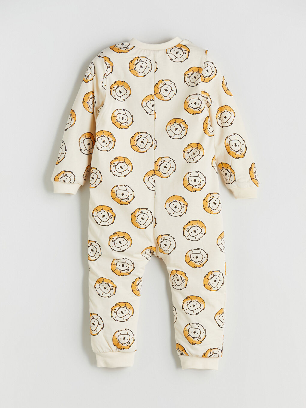 Ekru 1 .6 Tog Baskılı Erkek Bebek Uyku Tulumu-3