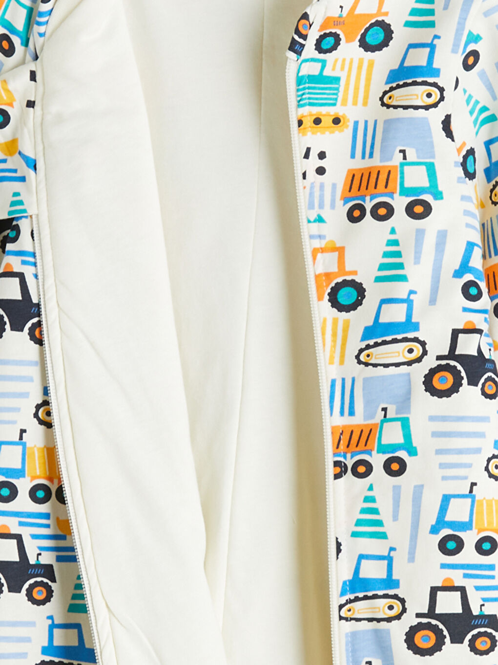 Ekru 1.6 Tog Baskılı Erkek Bebek Uyku Tulumu-2