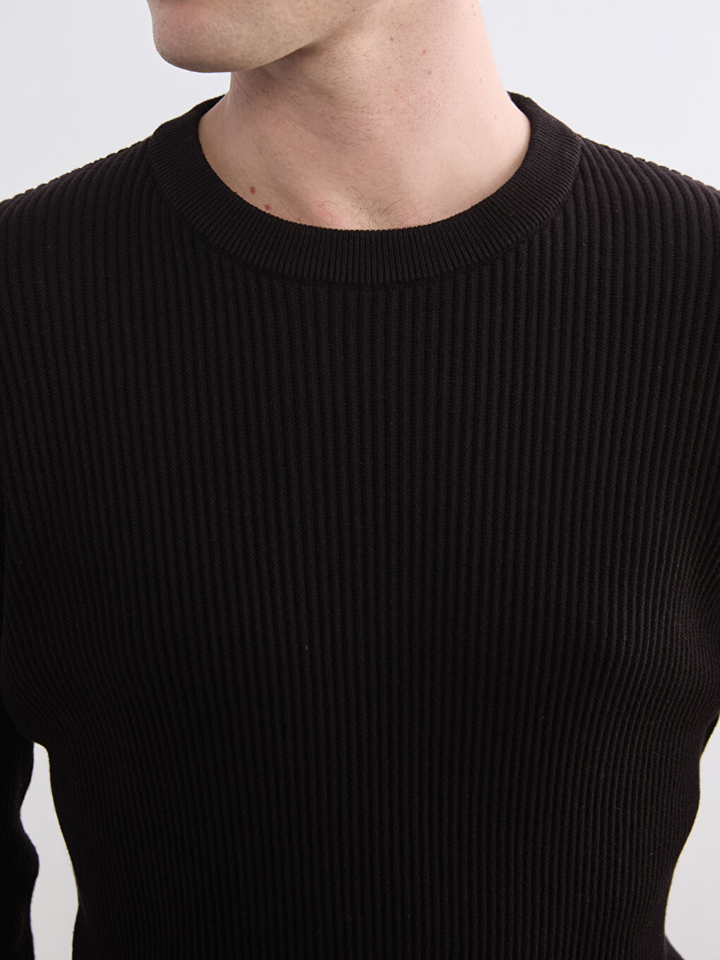 Мужчины Коричневый Свитер-2