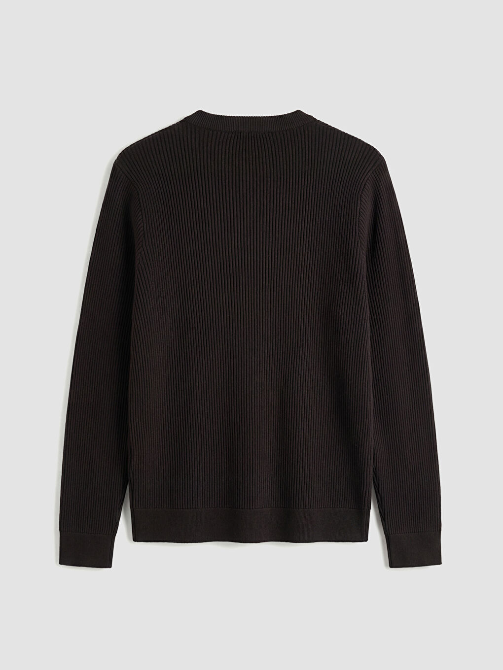 Мужчины Коричневый Свитер-5