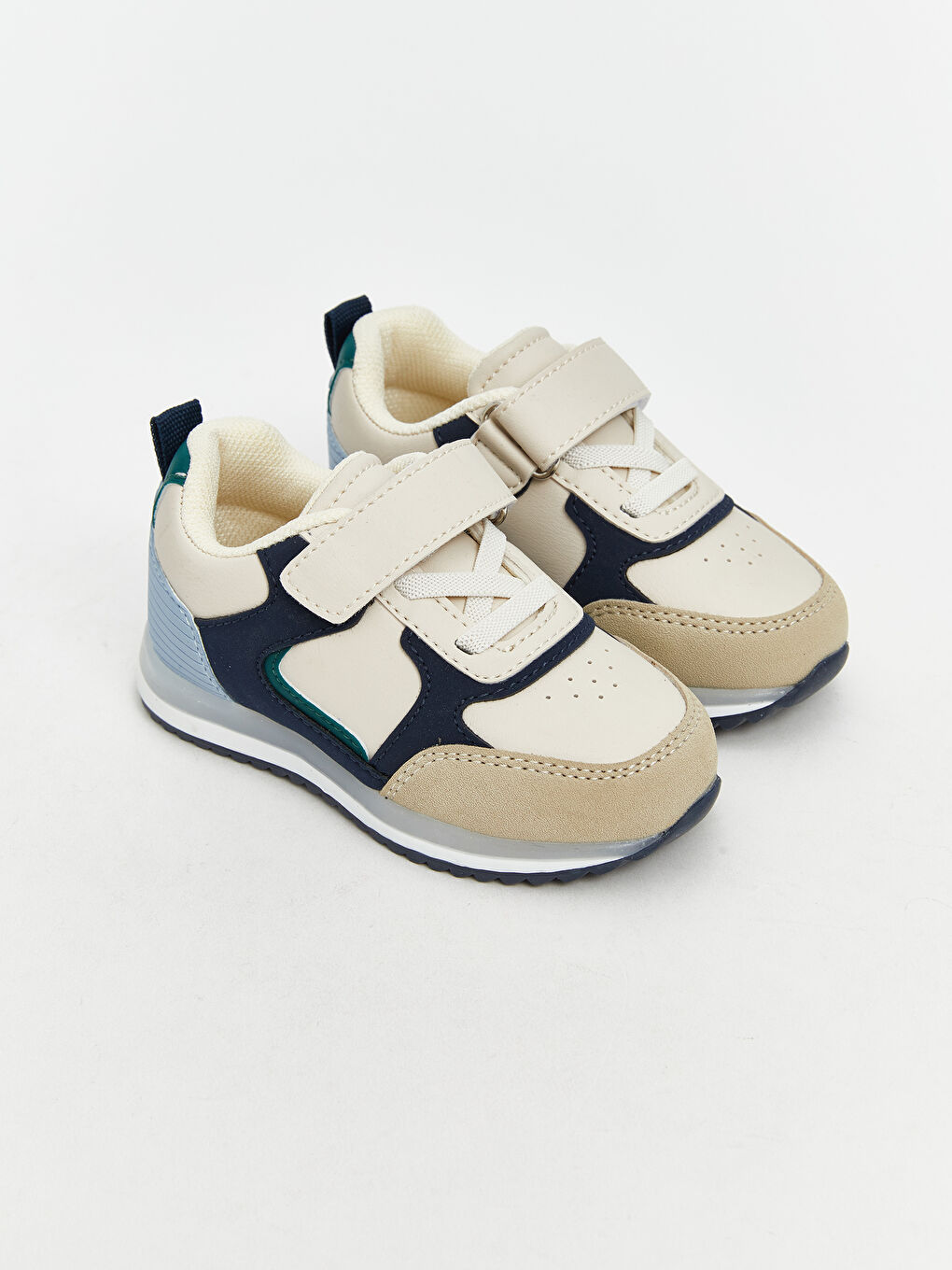 LCW STEPS Laces & Hook-and-Loop Baby Boys' Sneakers -W5I057Z1-Z4B