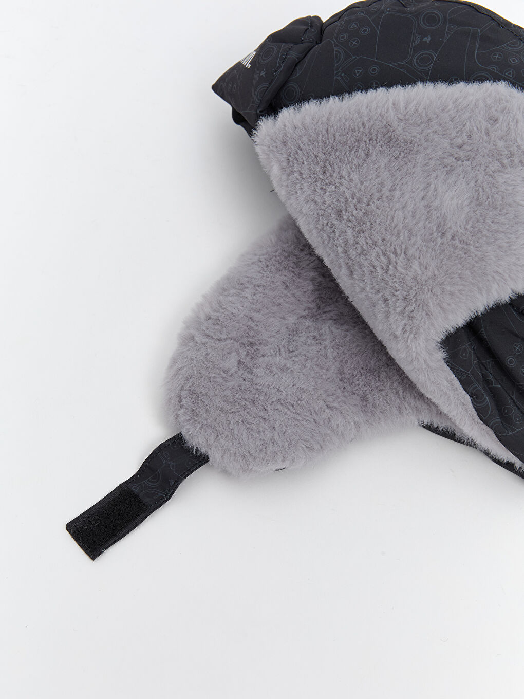 Boy BLACK Snow Hat-2