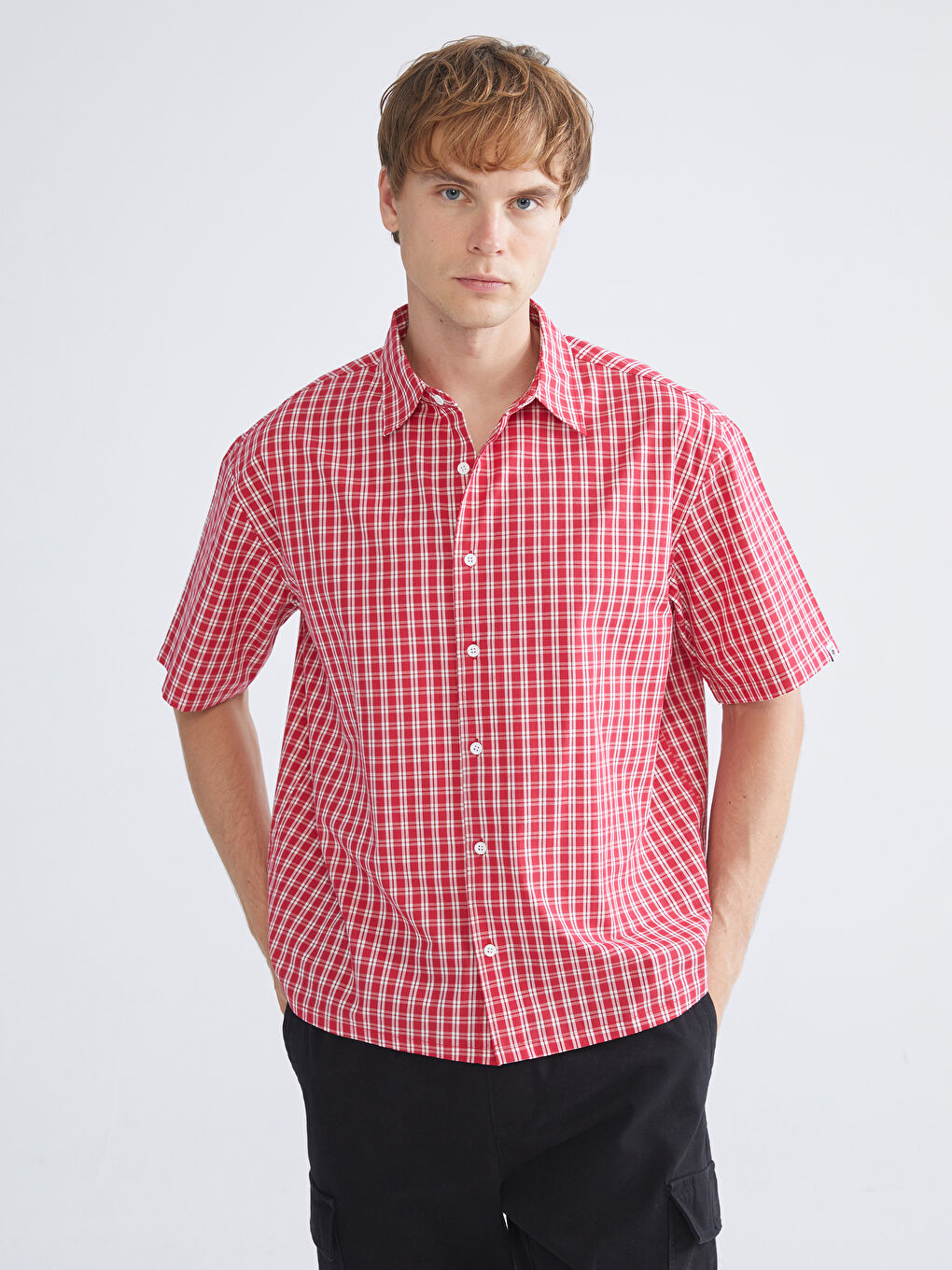 XSIDE Man RED Shirt -W5I073Z8-LPA