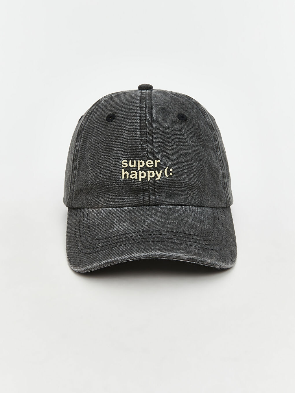 LCW ACCESSORIES Text Embroidered Women's Baseball Cap -W5I074Z8-RQL