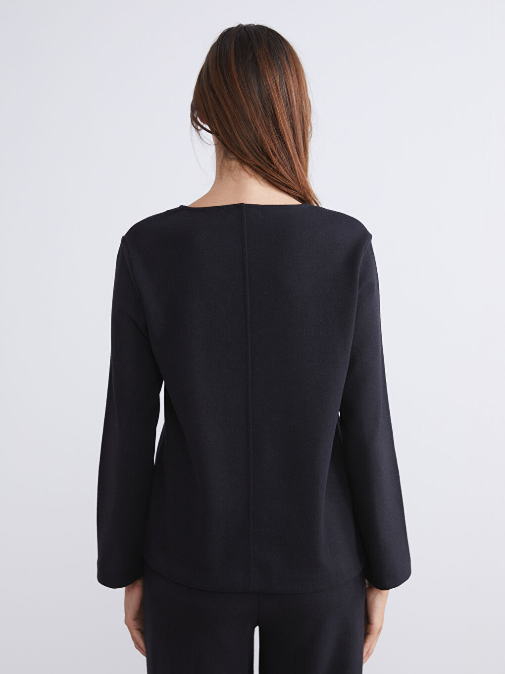 Woman BLACK Sweatshirt-3