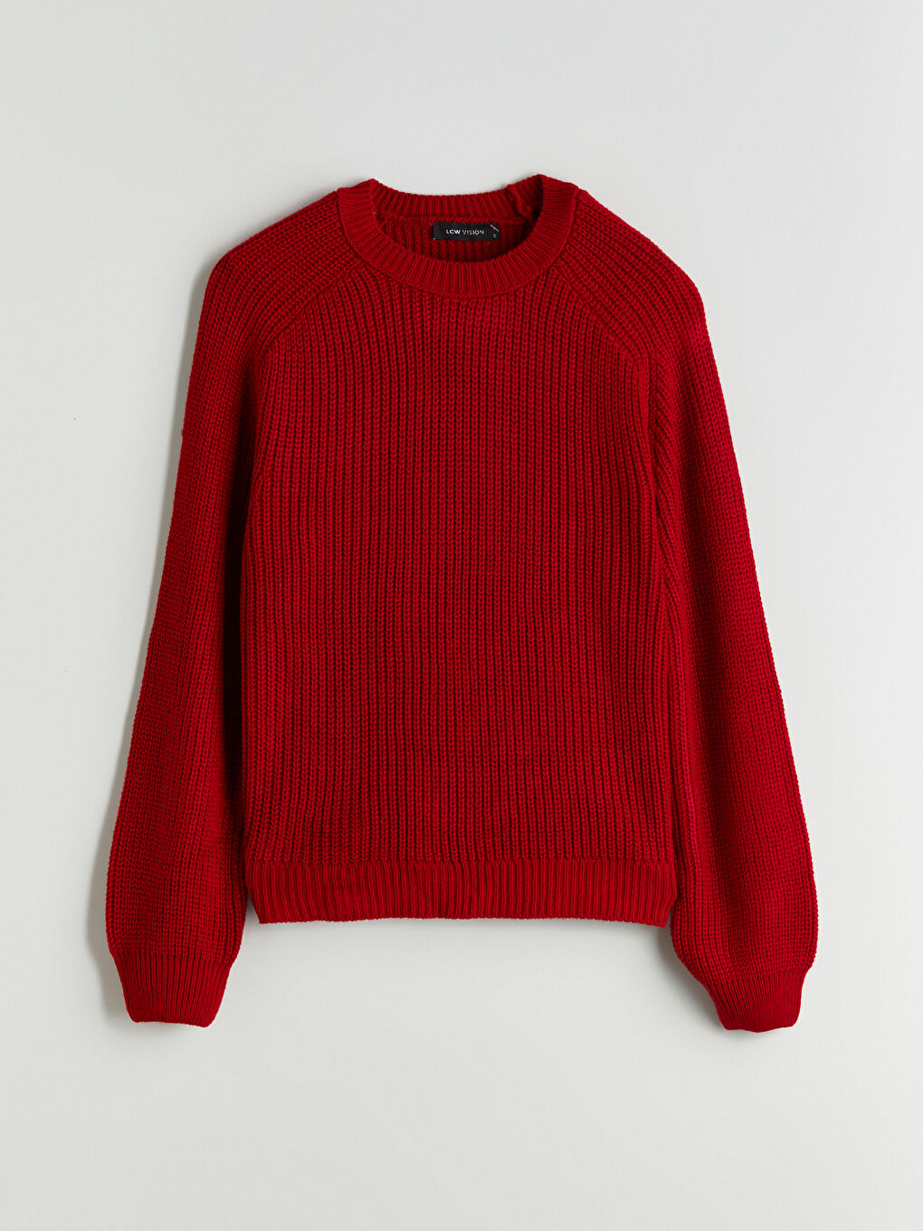 Crew Neck Women's Knitwear Sweater-4