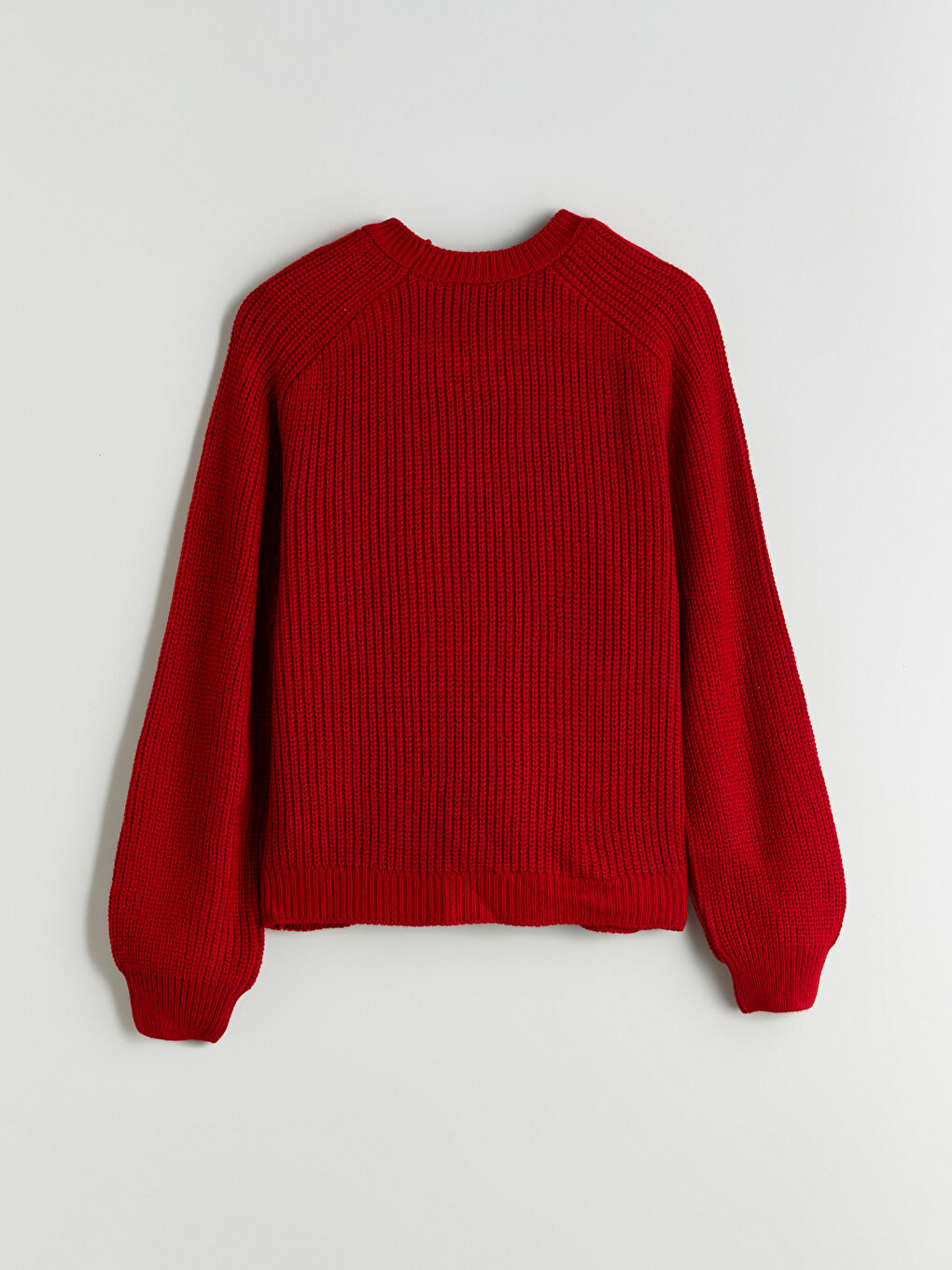 Crew Neck Women's Knitwear Sweater-5