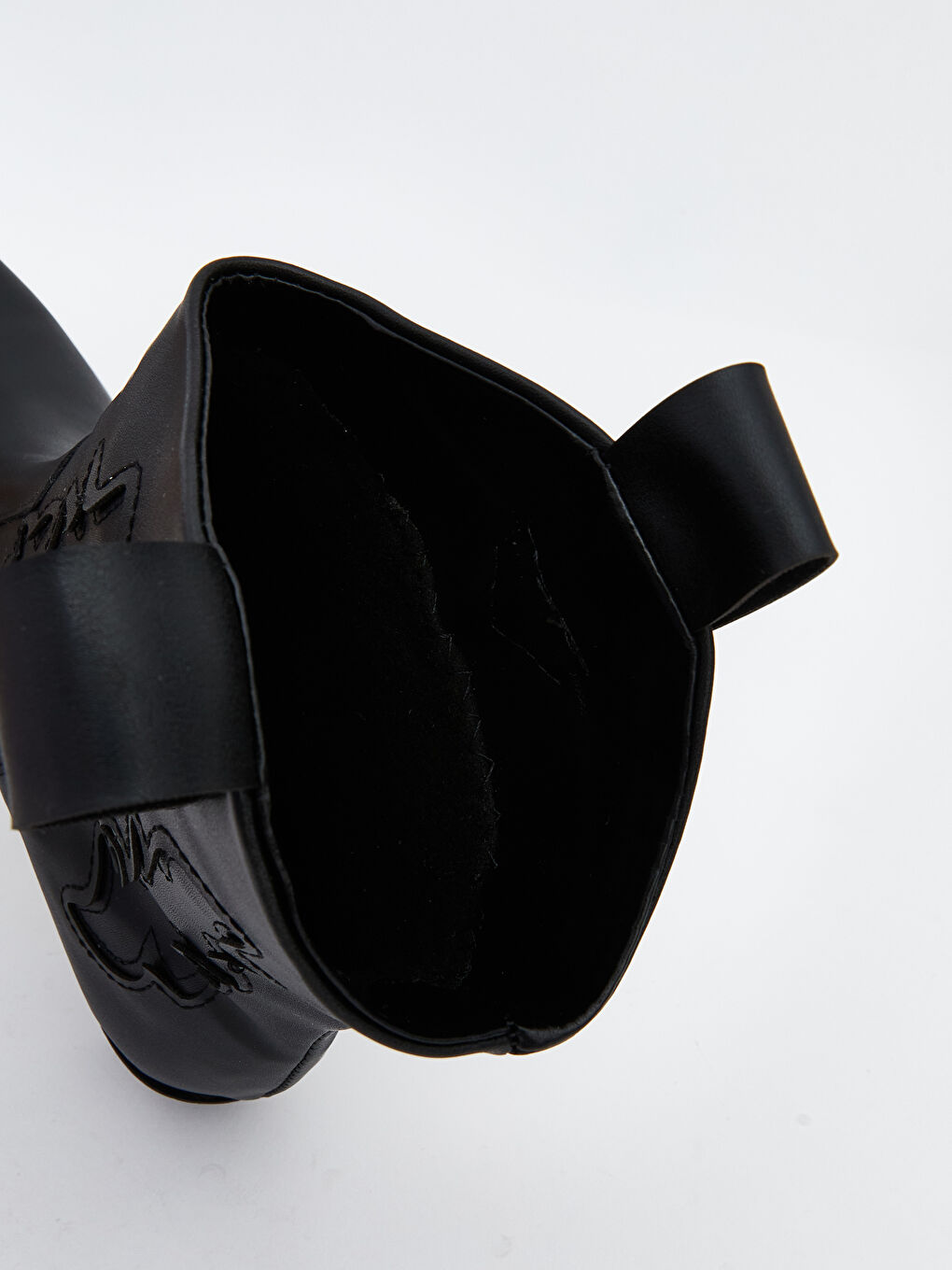 Siyah Süet Görünümlü Kadın Çizme-6