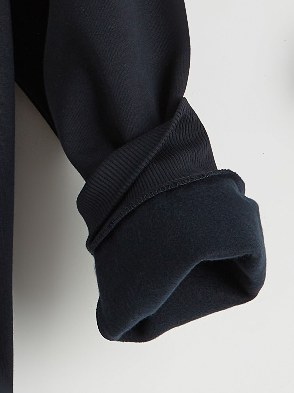 Funnel Neck Printed Men's Sweatshirt-5