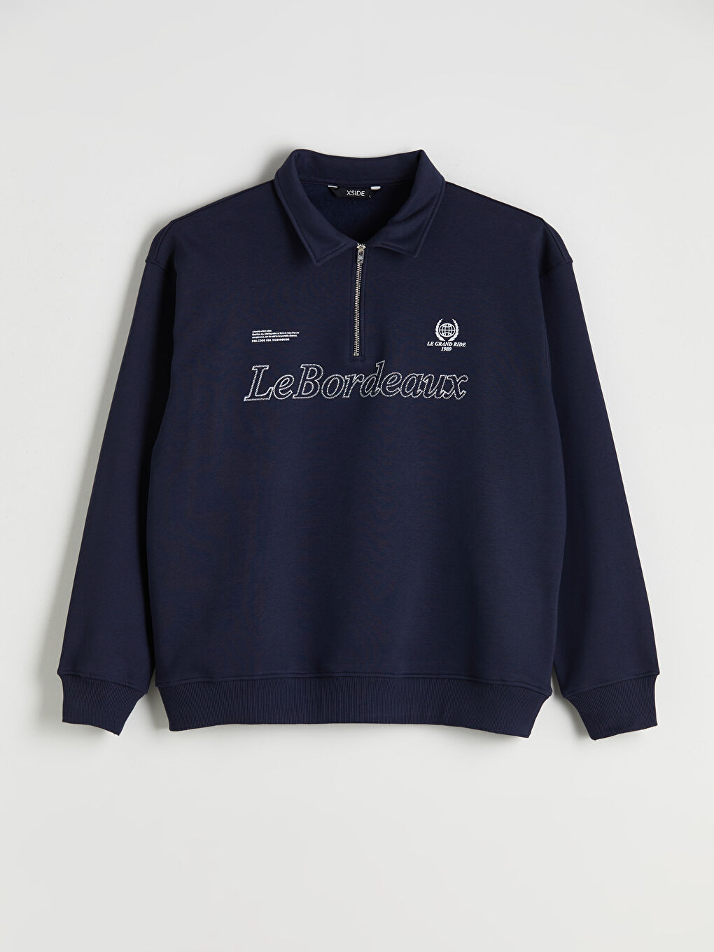 كنزة رياضية مطبوعة بياقة بولو للرجال-9