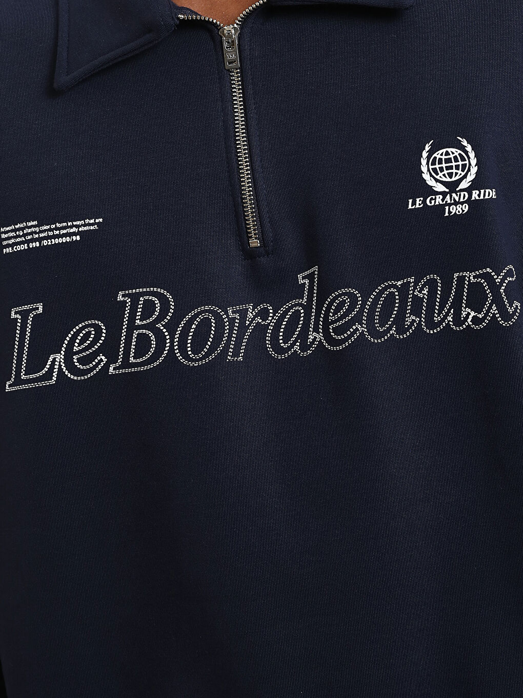 كنزة رياضية مطبوعة بياقة بولو للرجال-4