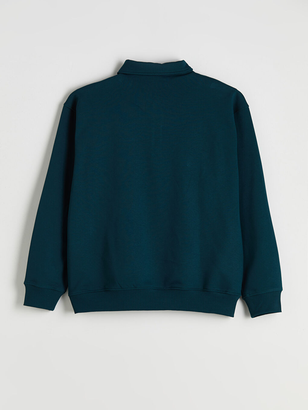 كنزة رياضية مطبوعة بياقة بولو للرجال-5