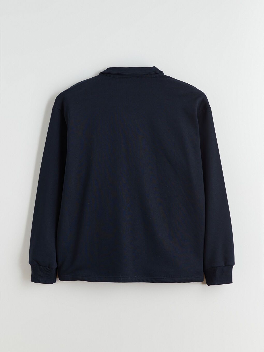 Funnel Neck Printed Men's Sweatshirt-5