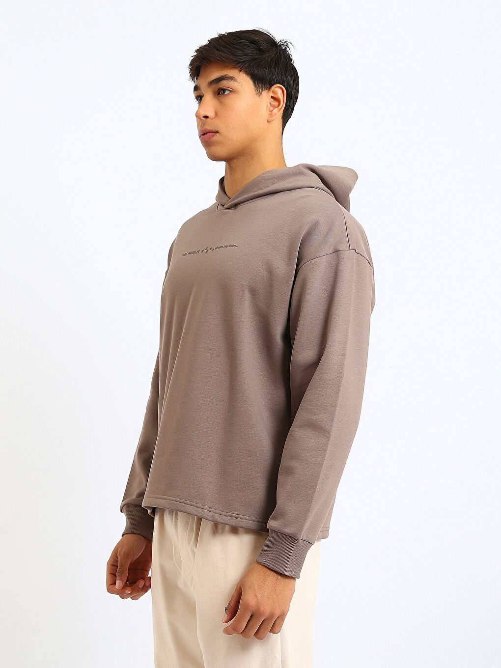 Man BROWN Hoodie-3