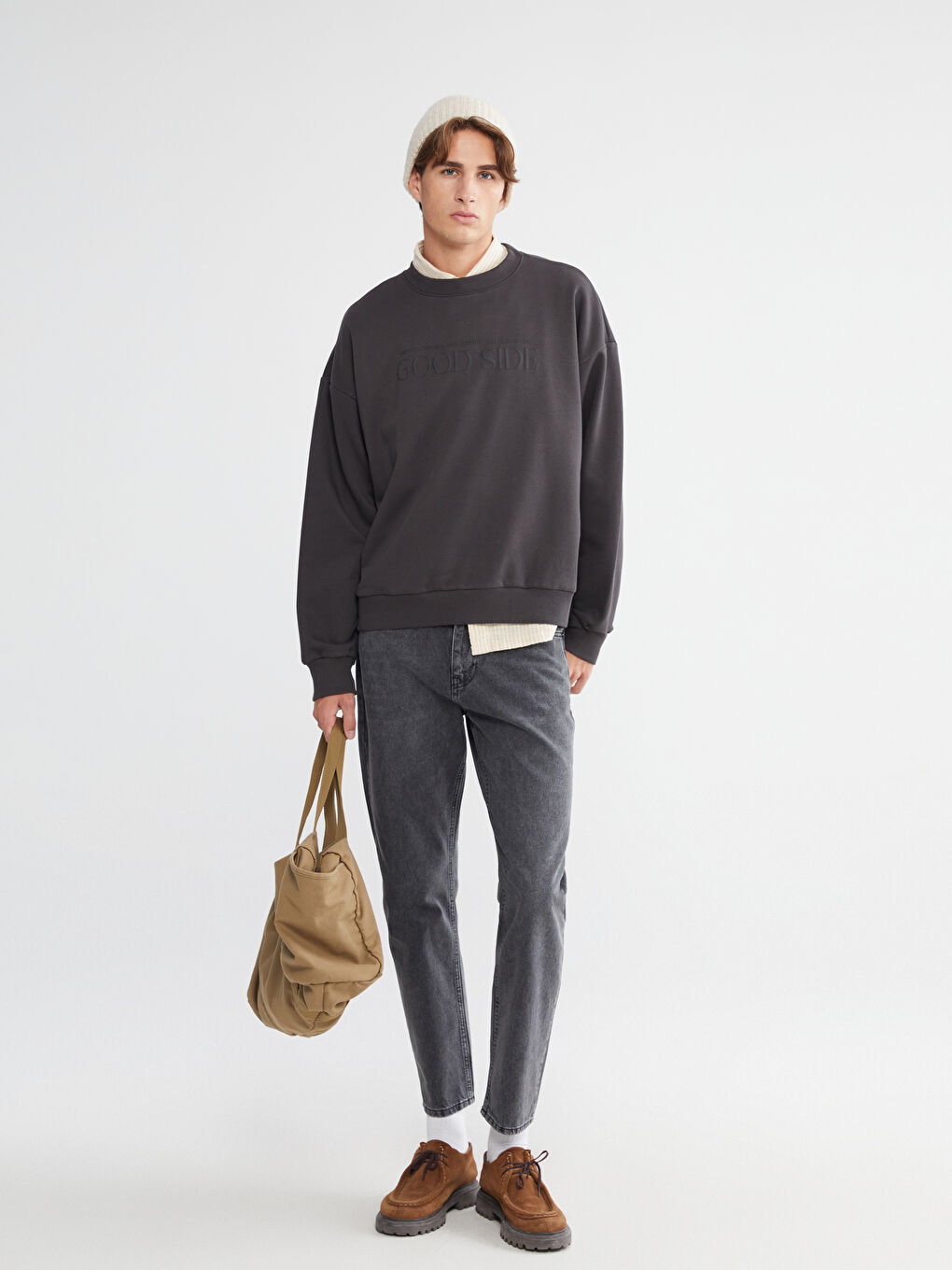 Man ANTHRACITE Sweatshirt-1