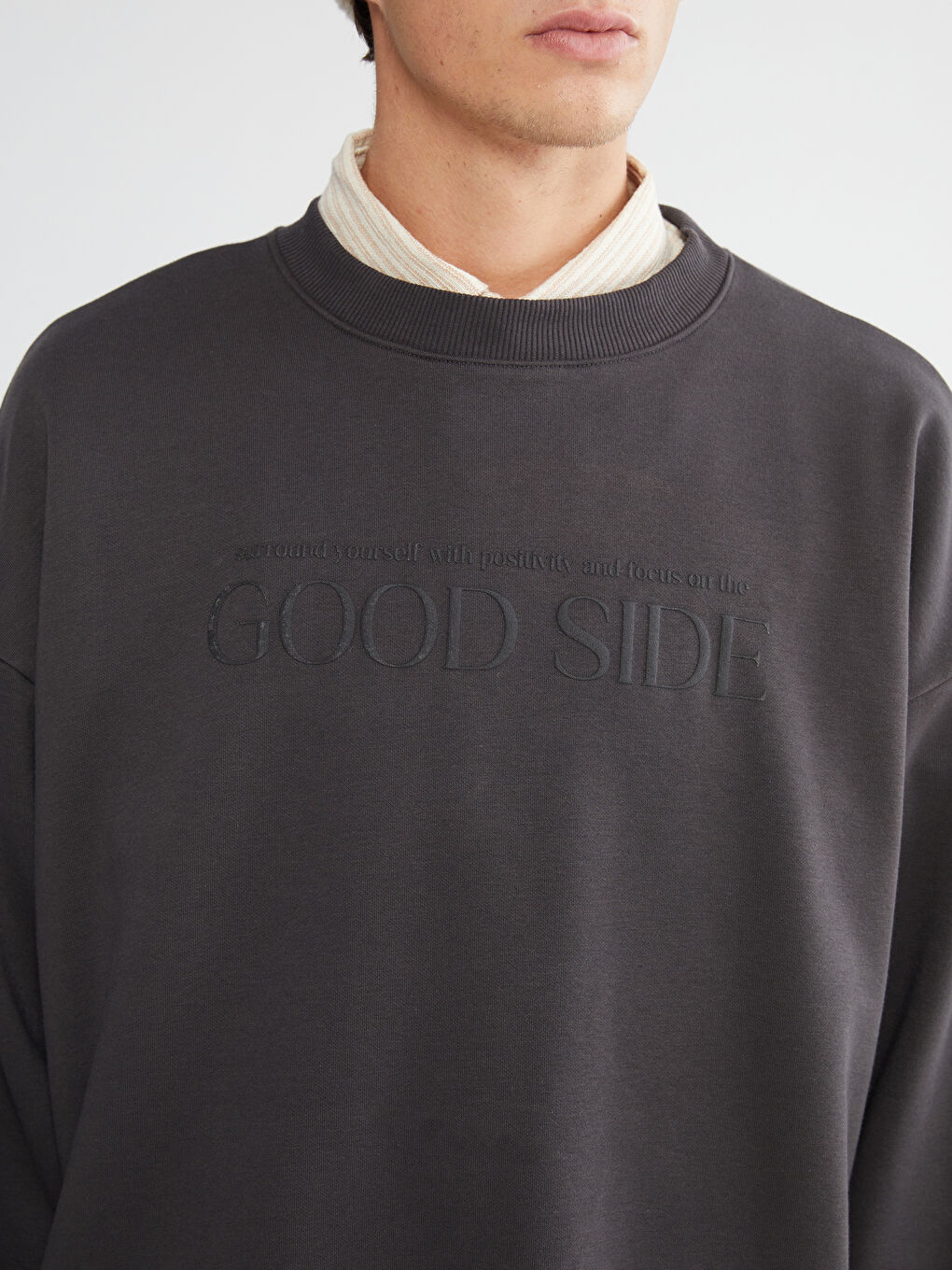 Man ANTHRACITE Sweatshirt-2