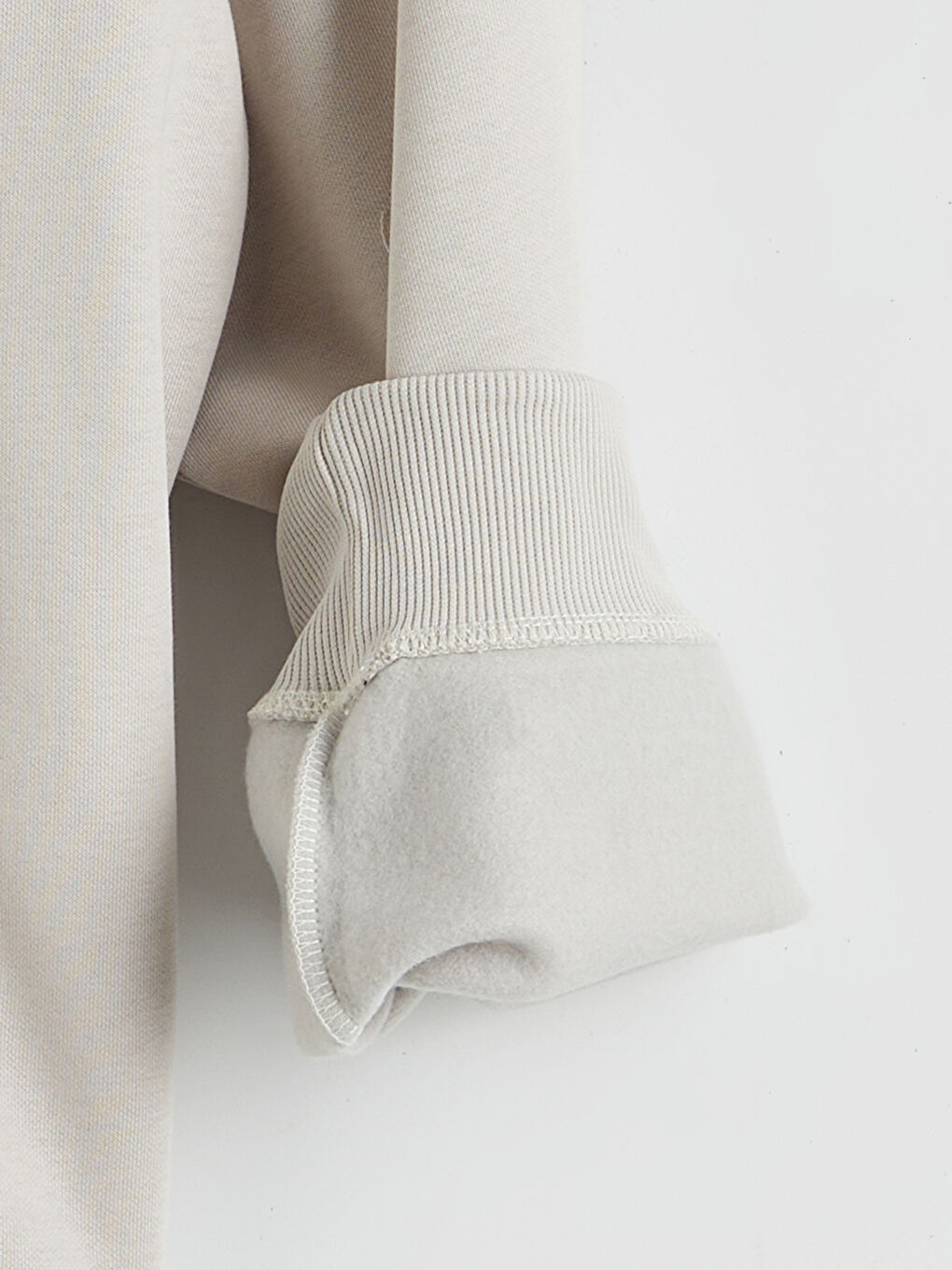 Funnel Neck Printed Men's Thick Sweatshirt-6