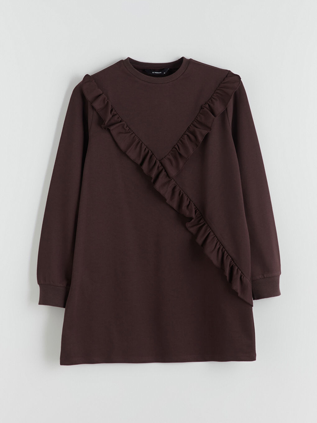 LCW ECO Woman BROWN Sweatshirt Tunic -W5I198Z8-JR3