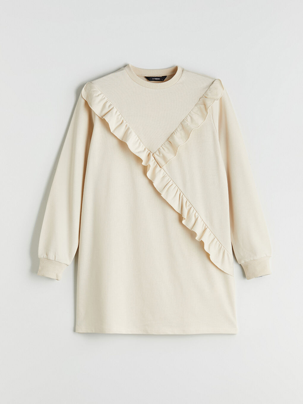 LCW ECO Woman GREY Sweatshirt Tunic -W5I198Z8-FZJ