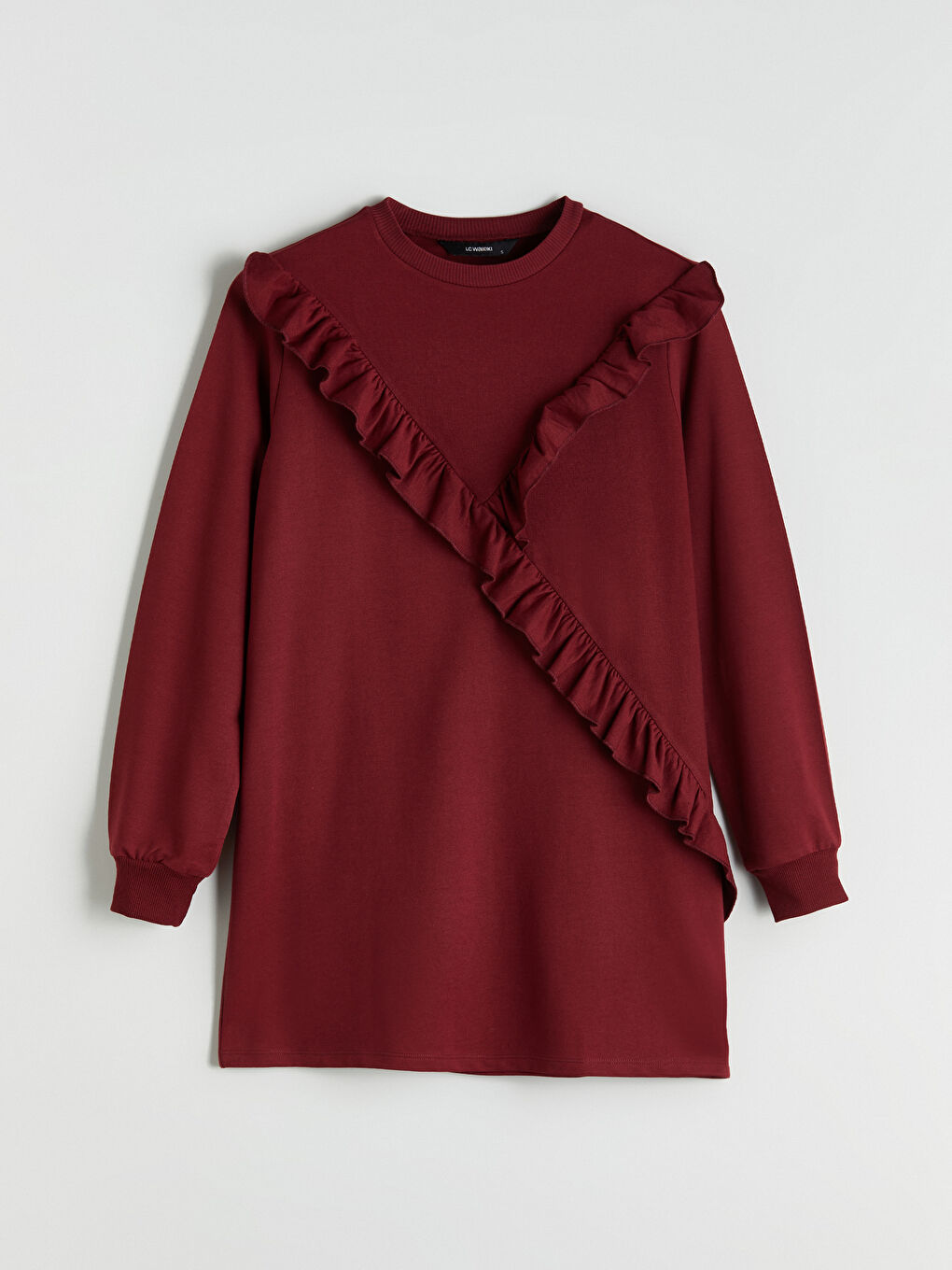 LCW ECO Woman BORDEAUX Sweatshirt Tunic -W5I198Z8-HMS